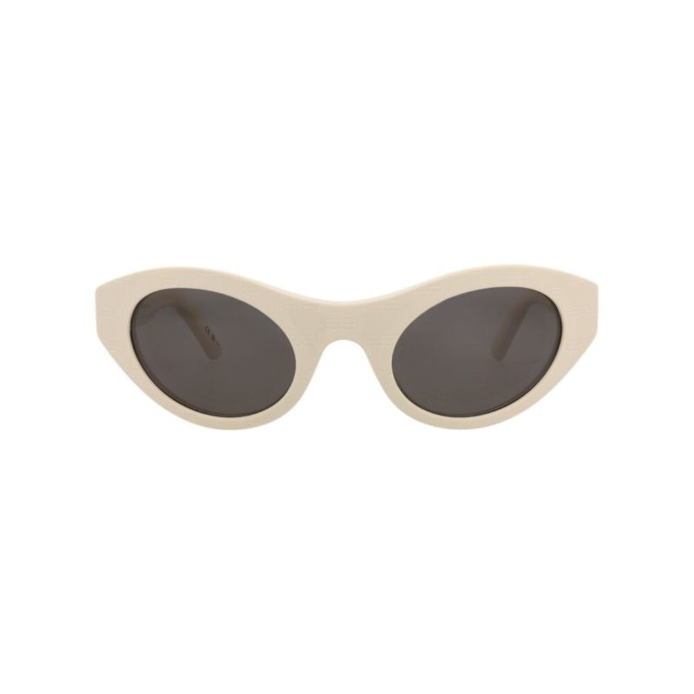 Balenciaga Cat Eye-Frame Recycled Acetate Sunglasses Beige Unisex-Adult